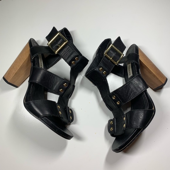 Steve Madden Shoes - Madden Leather Strap Up Heel